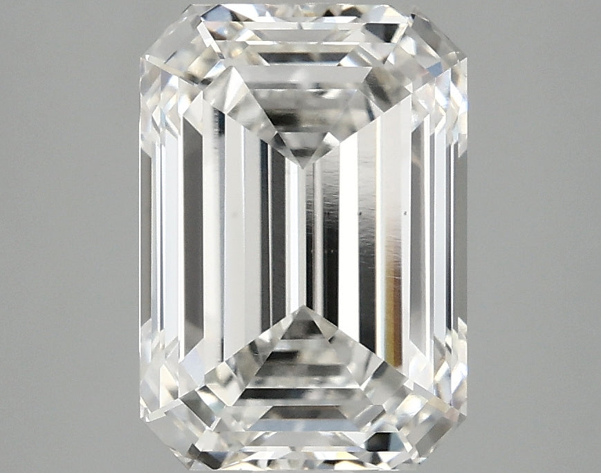 OROLEV Lab Grown Diamond Emerald 3.07 Carats - Certification No.755533443