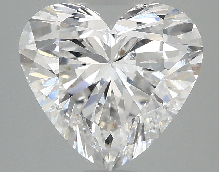 OROLEV Lab Grown Diamond Heart 2.59 Carats - Certification No.720569508