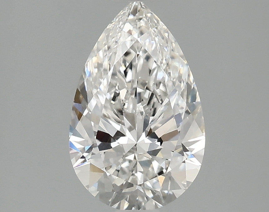 OROLEV Lab Grown Diamond Pear 1.59 Carats - Certification No.756515131