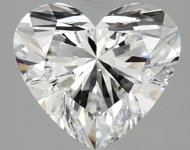 OROLEV Lab Grown Diamond Heart 2.57 Carats - Certification No.719571923