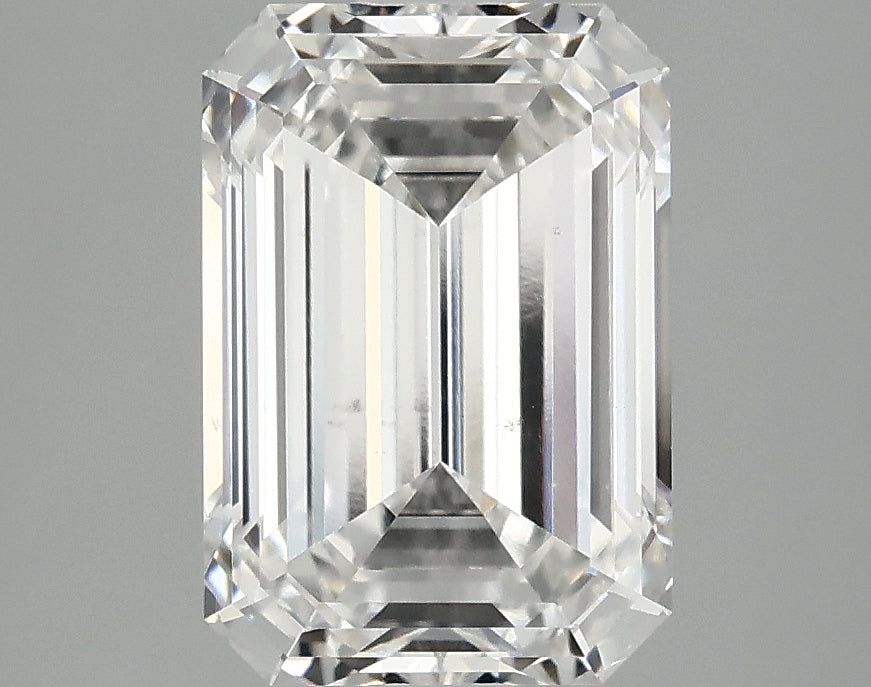 OROLEV Lab Grown Diamond Emerald 3.07 Carats - Certification No.750595549