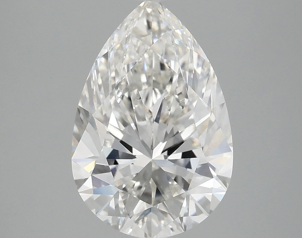 OROLEV Lab Grown Diamond Pear 3.02 Carats - Certification No.750527622