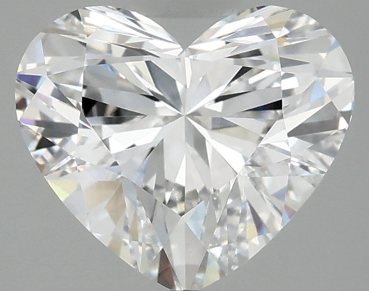 OROLEV Lab Grown Diamond Heart 2.58 Carats - Certification No.715556145