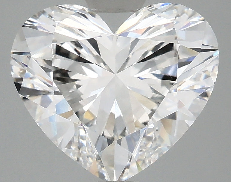 OROLEV Lab Grown Diamond Heart 3.09 Carats - Certification No.713511366