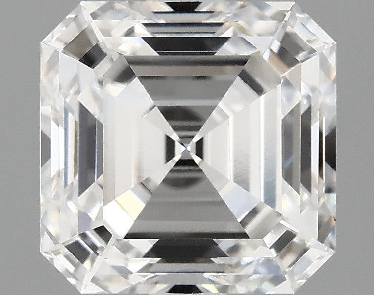 OROLEV Lab Grown Diamond Asscher 2 Carats - Certification No.799607135
