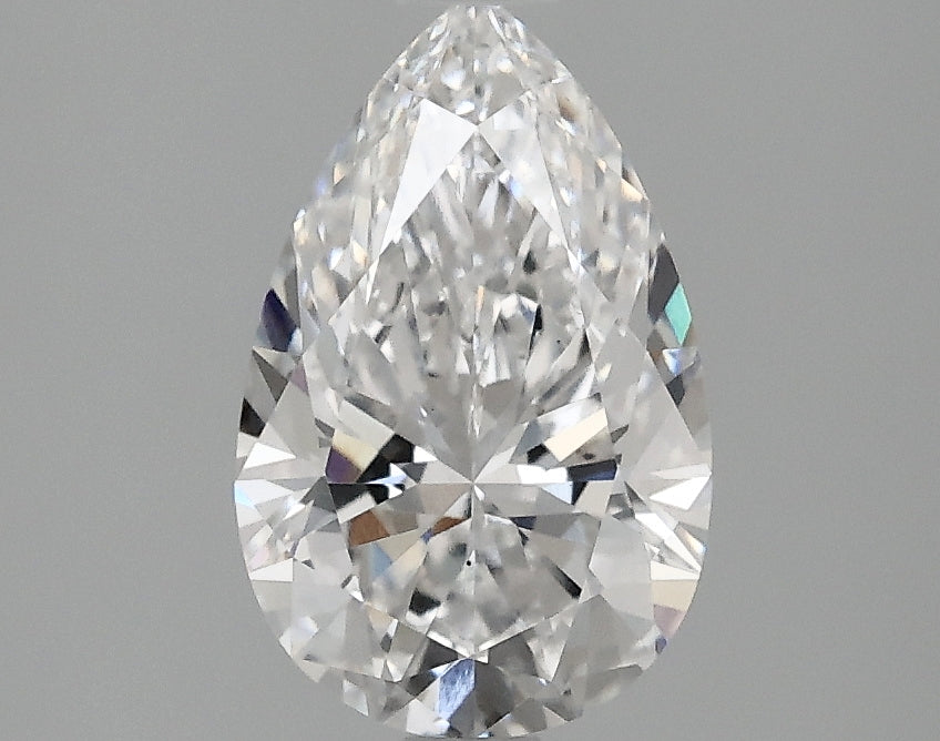 OROLEV Lab Grown Diamond Pear 1.59 Carats - Certification No.717545772