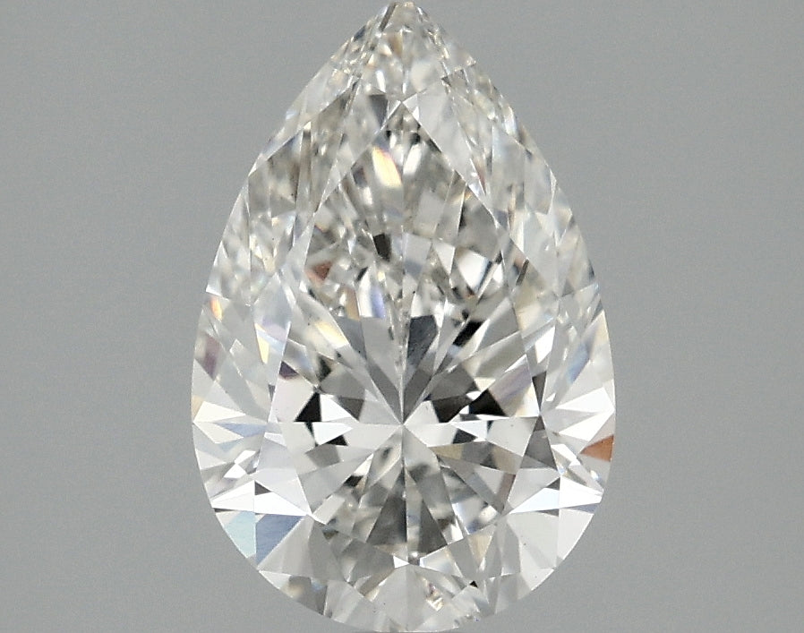OROLEV Lab Grown Diamond Pear 1.54 Carats - Certification No.799626524
