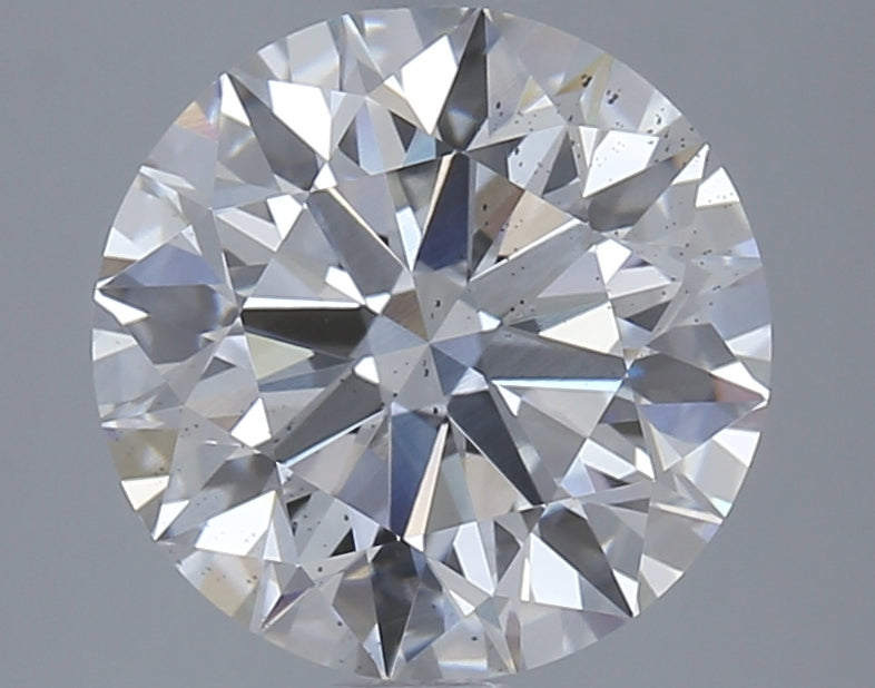 OROLEV Lab Grown Diamond Round Brilliant 3.93 Carats - Certification No.627405003