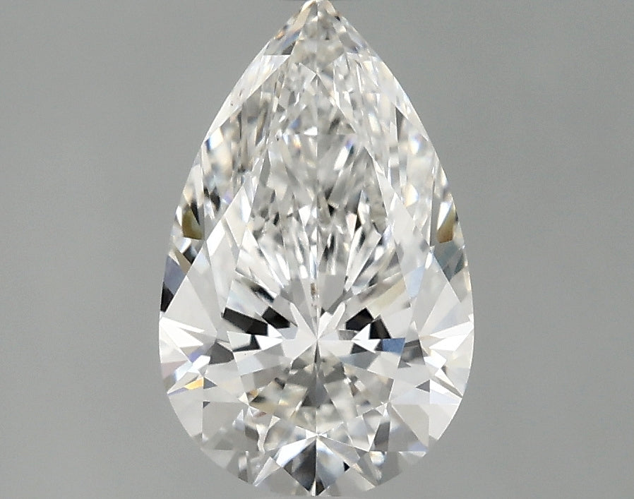 OROLEV Lab Grown Diamond Pear 1.58 Carats - Certification No.797623353