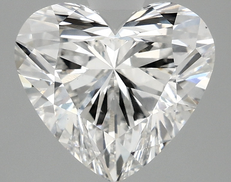 OROLEV Lab Grown Diamond Heart 3.05 Carats - Certification No.713588390