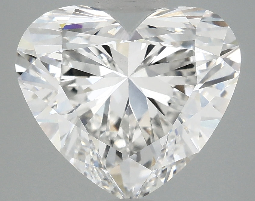 OROLEV Lab Grown Diamond Heart 4.07 Carats - Certification No.719523071