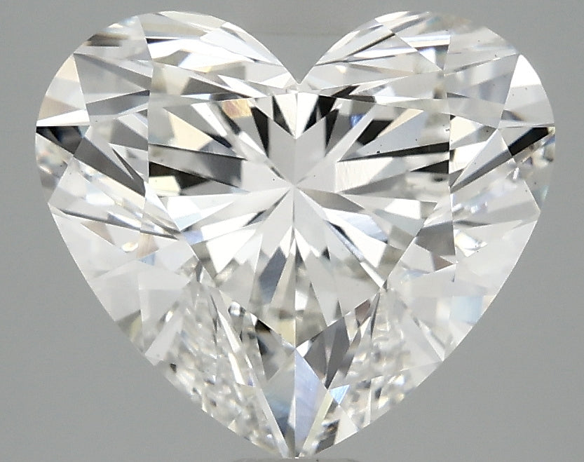 OROLEV Lab Grown Diamond Heart 4.09 Carats - Certification No.715599484