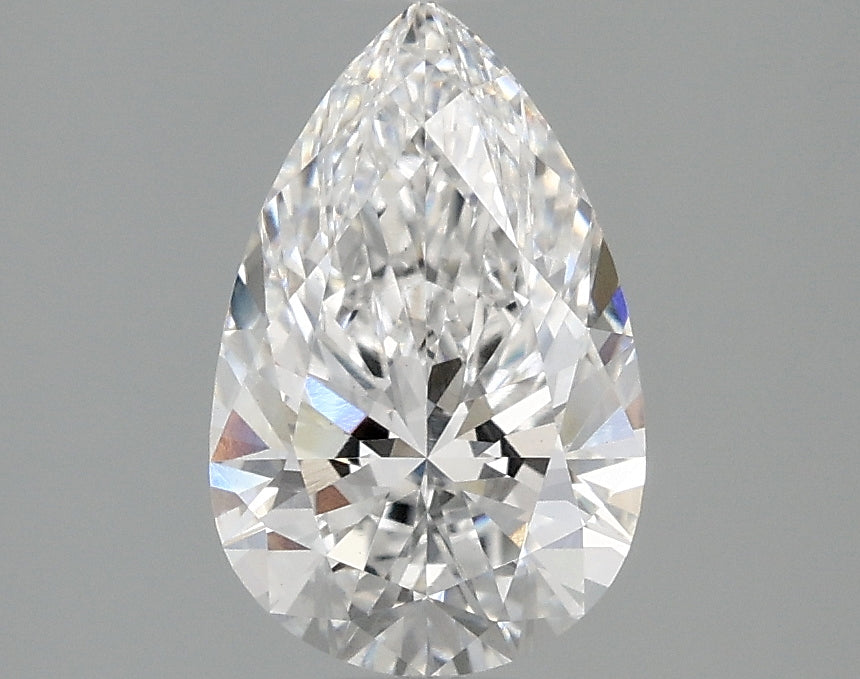 OROLEV Lab Grown Diamond Pear 1.58 Carats - Certification No.694554711