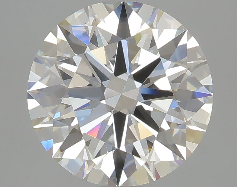 OROLEV Lab Grown Diamond Round Brilliant 2.88 Carats - Certification No.634421409
