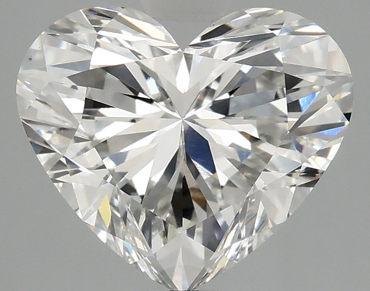 OROLEV Lab Grown Diamond Heart 3.02 Carats - Certification No.712543554