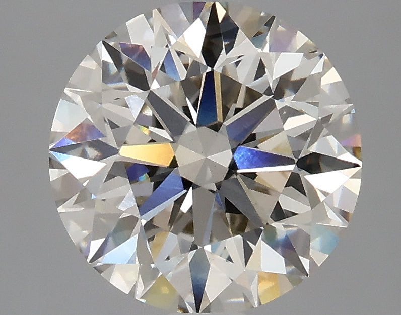 OROLEV Lab Grown Diamond Round Brilliant 3.07 Carats - Certification No.631454033