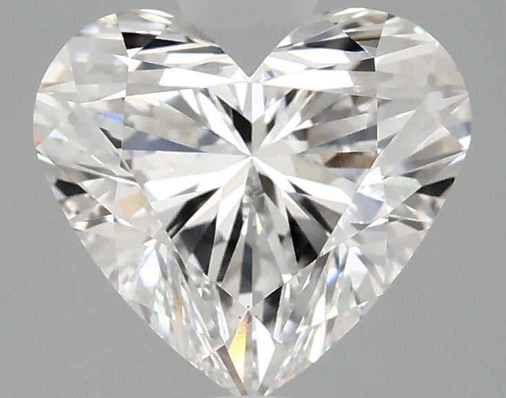 OROLEV Lab Grown Diamond Heart 2.54 Carats - Certification No.713540420