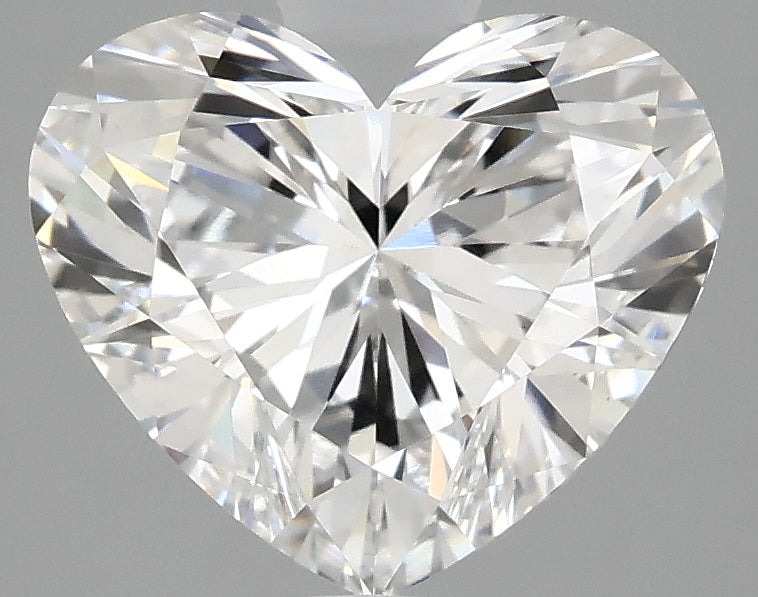 OROLEV Lab Grown Diamond Heart 3 Carats - Certification No.712560614