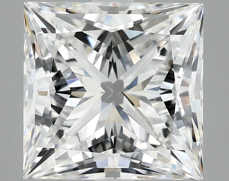 OROLEV Lab Grown Diamond Princess 4.05 Carats - Certification No.766682560
