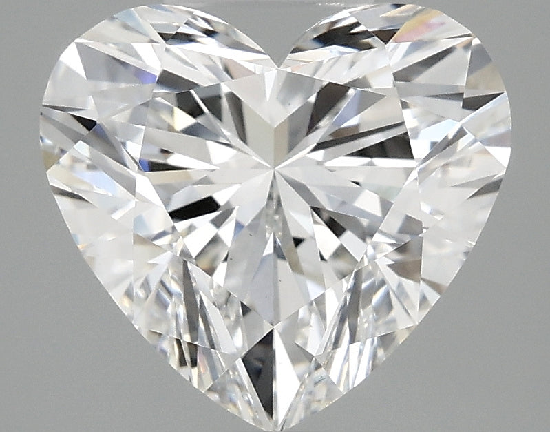 OROLEV Lab Grown Diamond Heart 3.08 Carats - Certification No.717595365