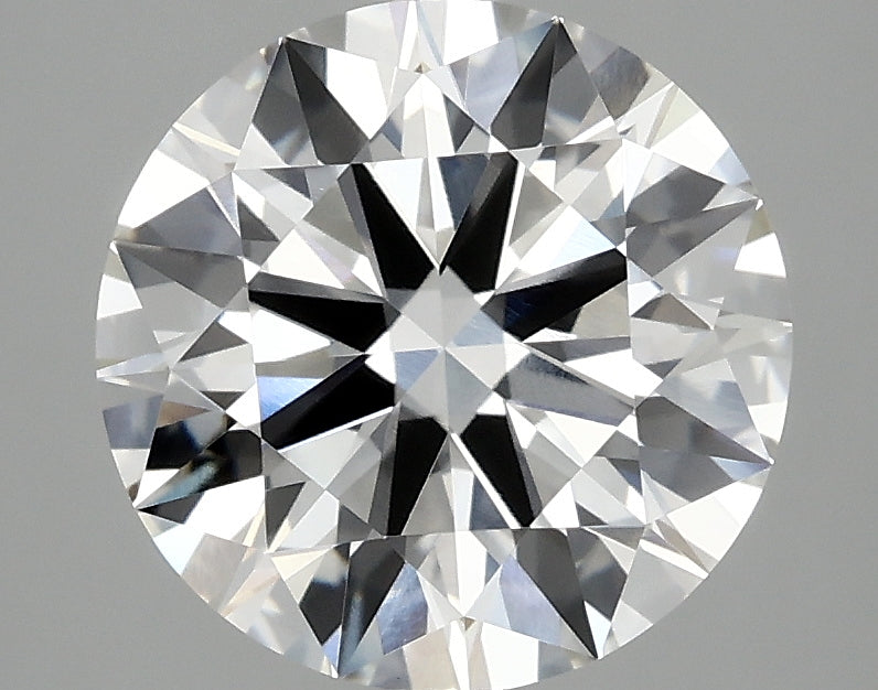 OROLEV Lab Grown Diamond Round Brilliant 3.09 Carats - Certification No.752587545