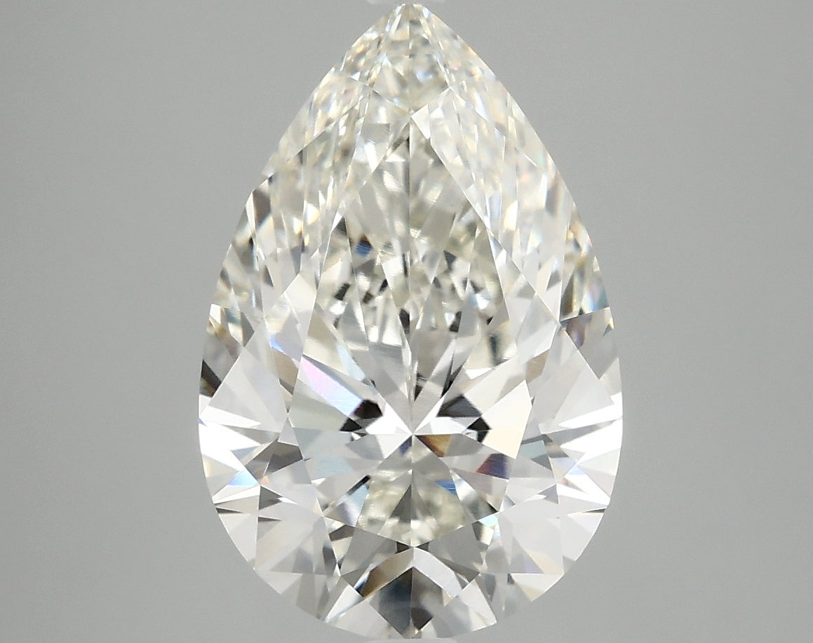 OROLEV Lab Grown Diamond Pear 4.09 Carats - Certification No.724581524