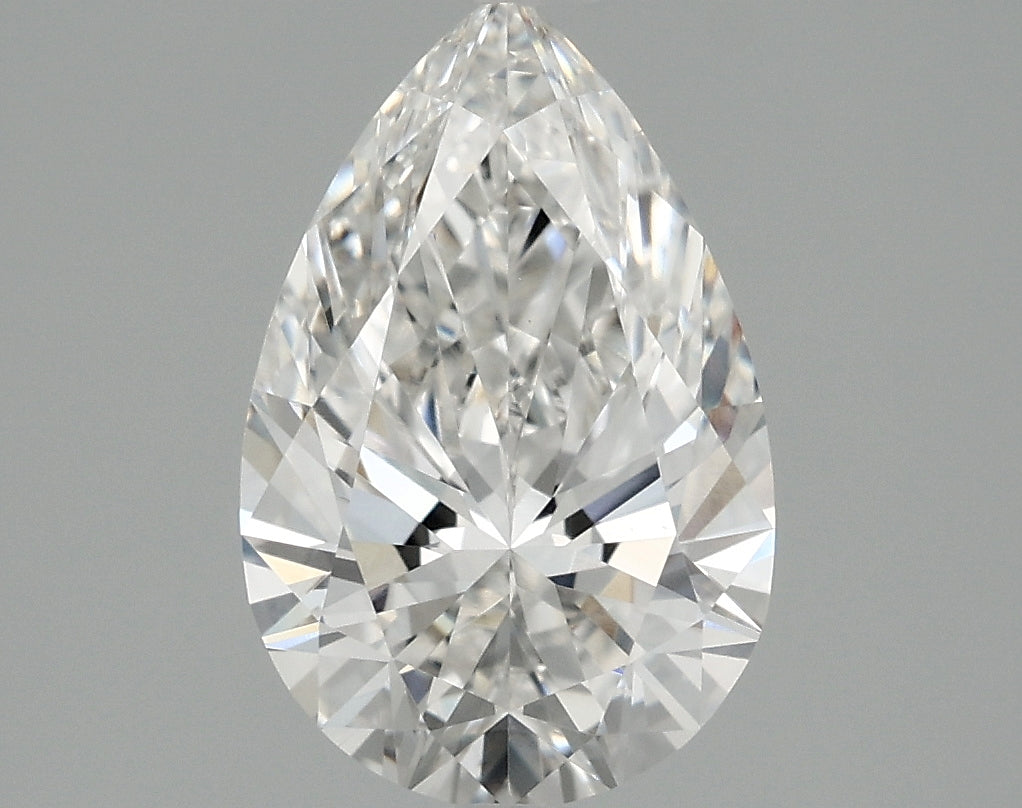 OROLEV Lab Grown Diamond Pear 1.51 Carats - Certification No.798601975