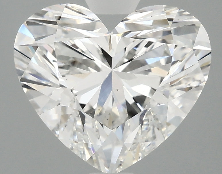 OROLEV Lab Grown Diamond Heart 3.02 Carats - Certification No.718504471