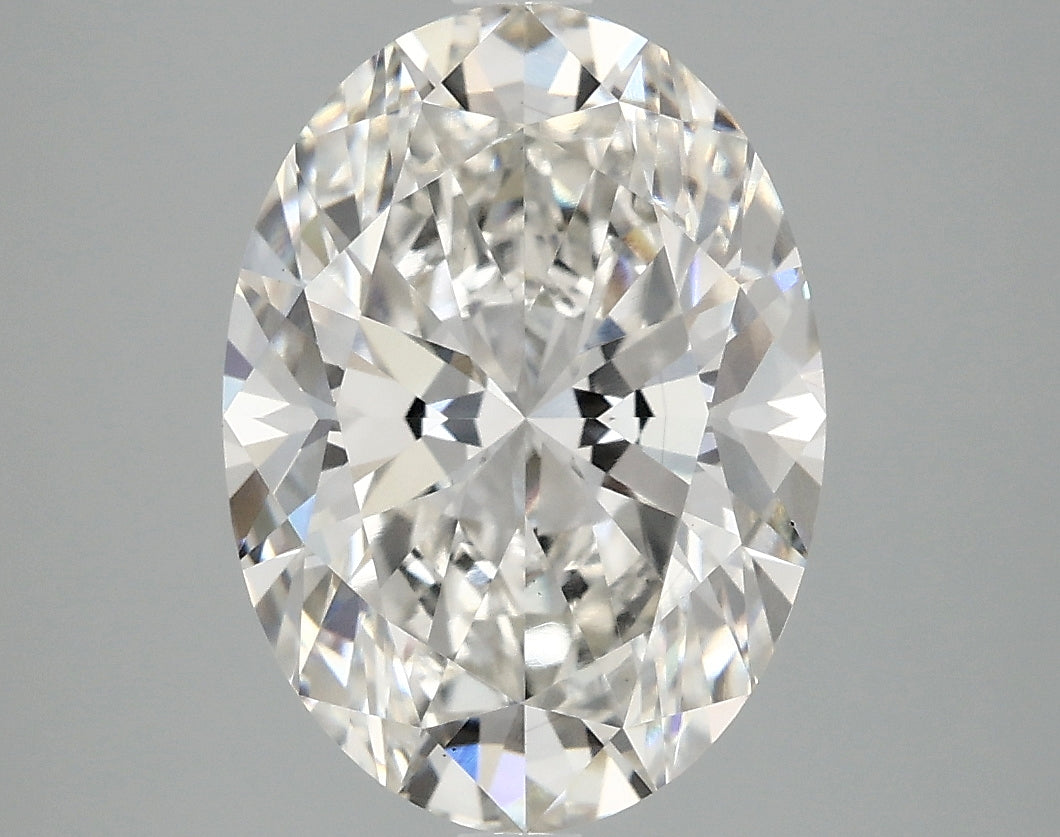 OROLEV Lab Grown Diamond Oval 4.07 Carats - Certification No.797662543