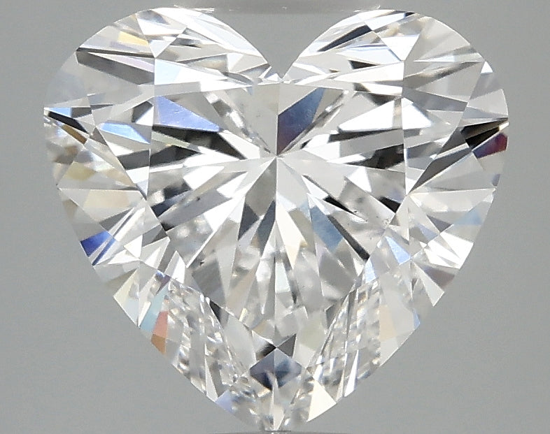 OROLEV Lab Grown Diamond Heart 2.99 Carats - Certification No.720589423