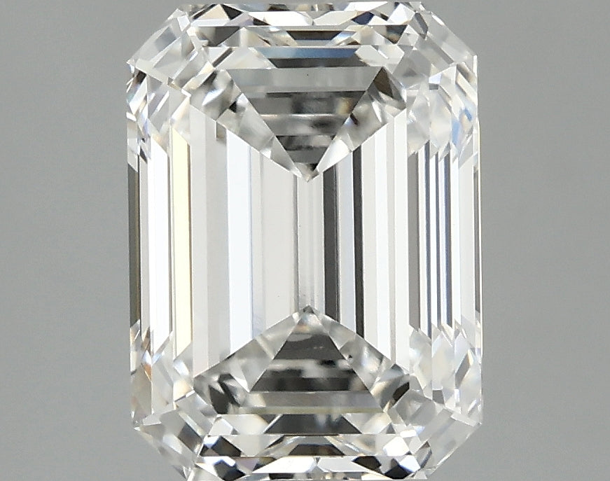 OROLEV Lab Grown Diamond Emerald 2.59 Carats - Certification No.781655145