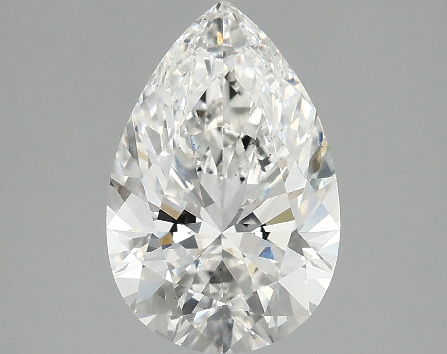 OROLEV Lab Grown Diamond Pear 2.1 Carats - Certification No.776647538