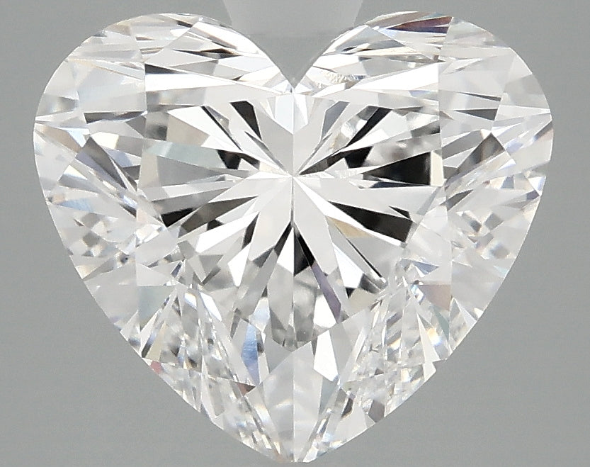 OROLEV Lab Grown Diamond Heart 4.06 Carats - Certification No.704514628