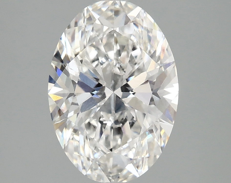 OROLEV Lab Grown Diamond Oval 2.56 Carats - Certification No.764641851