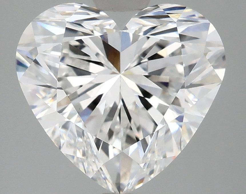 OROLEV Lab Grown Diamond Heart 4.09 Carats - Certification No.710513741