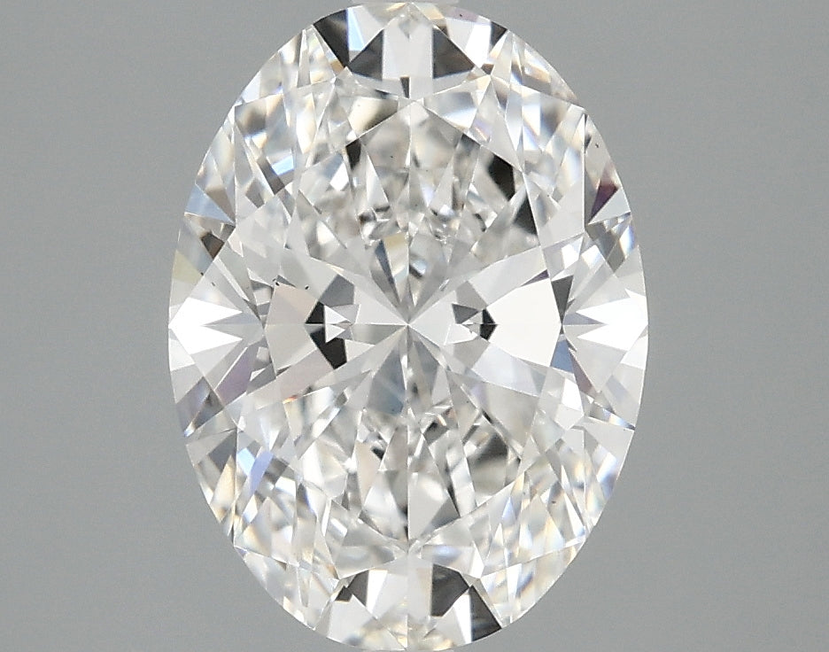 OROLEV Lab Grown Diamond Oval 2.59 Carats - Certification No.761566403