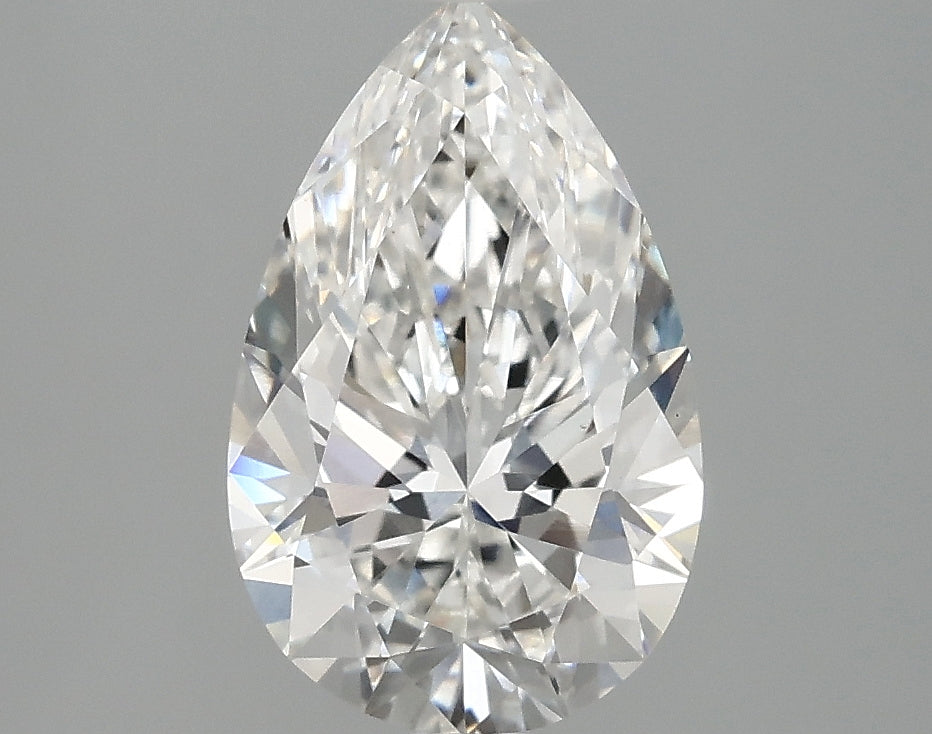 OROLEV Lab Grown Diamond Pear 2.08 Carats - Certification No.756585630