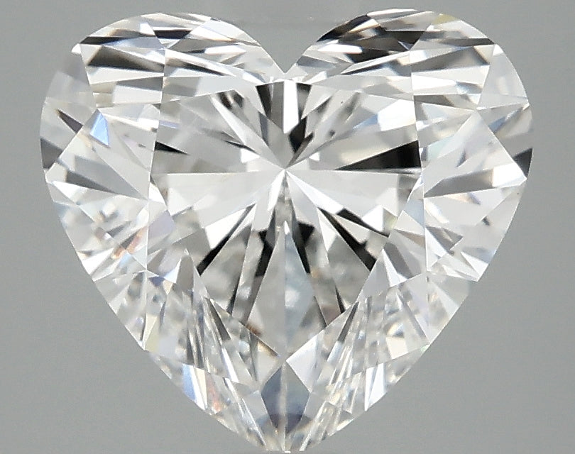 OROLEV Lab Grown Diamond Heart 3.1 Carats - Certification No.710536338