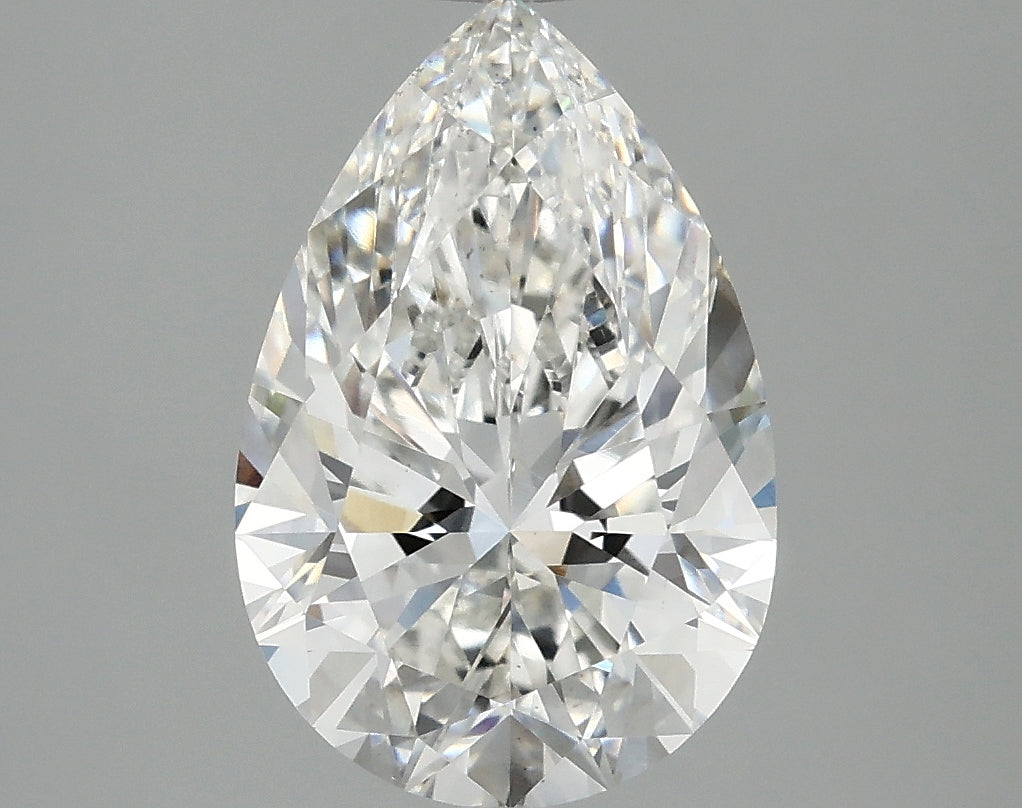 OROLEV Lab Grown Diamond Pear 2.59 Carats - Certification No.769647523