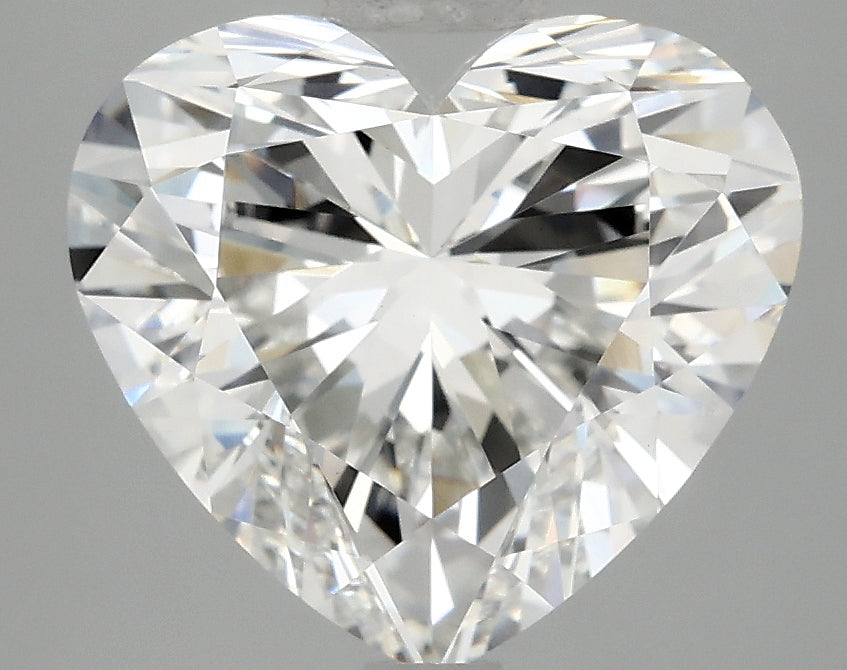 OROLEV Lab Grown Diamond Heart 4.06 Carats - Certification No.715542077