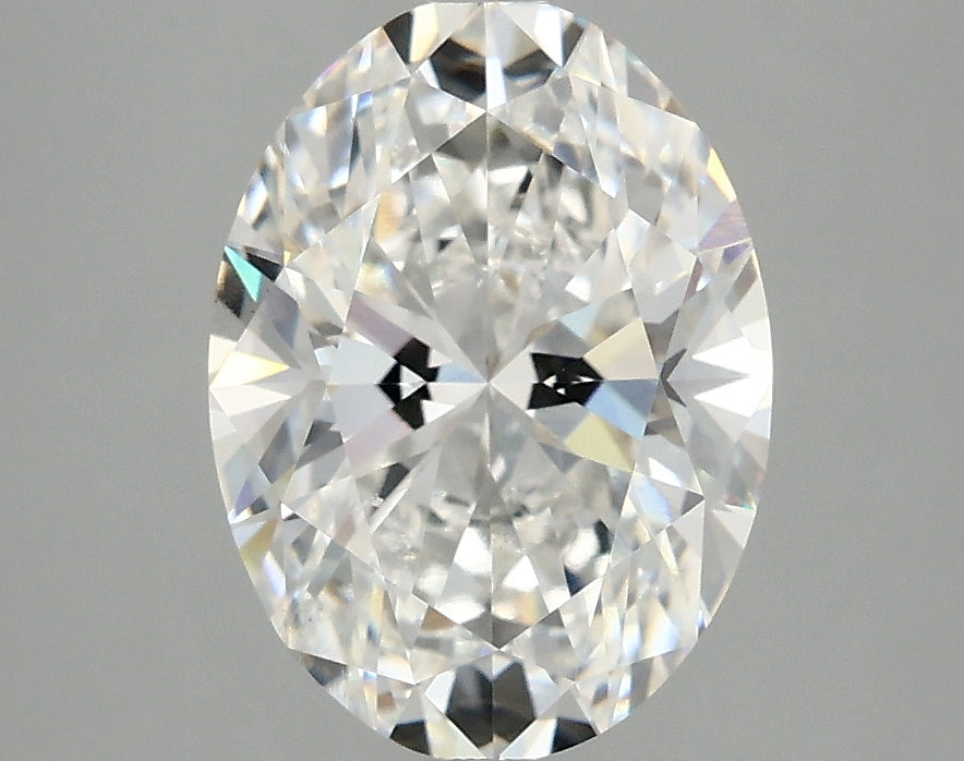 OROLEV Lab Grown Diamond Oval 2.52 Carats - Certification No.763606715