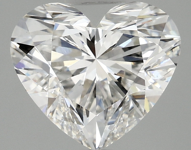 OROLEV Lab Grown Diamond Heart 3.02 Carats - Certification No.720503718