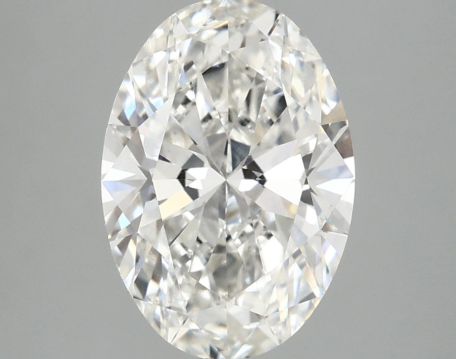OROLEV Lab Grown Diamond Oval 2.59 Carats - Certification No.762540491