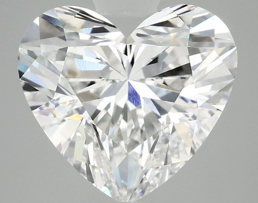OROLEV Lab Grown Diamond Heart 4.08 Carats - Certification No.717508400