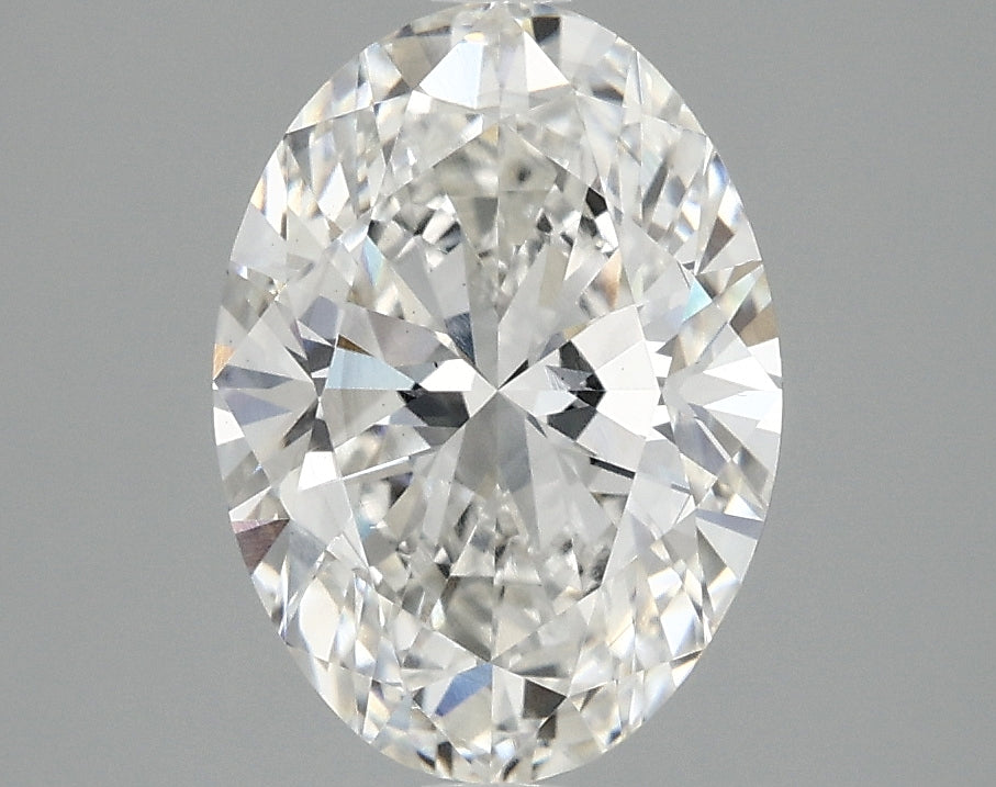 OROLEV Lab Grown Diamond Oval 2.52 Carats - Certification No.769609125