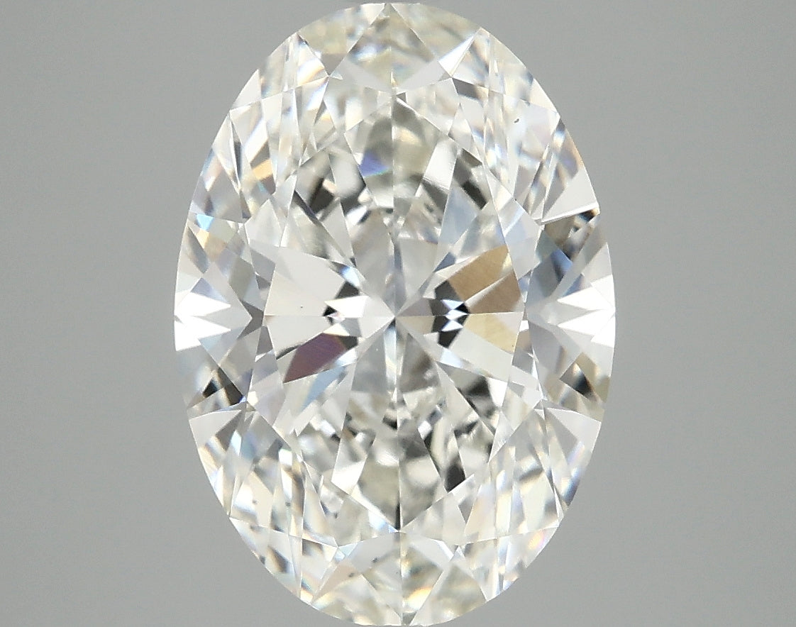 OROLEV Lab Grown Diamond Oval 4.07 Carats - Certification No.798621093