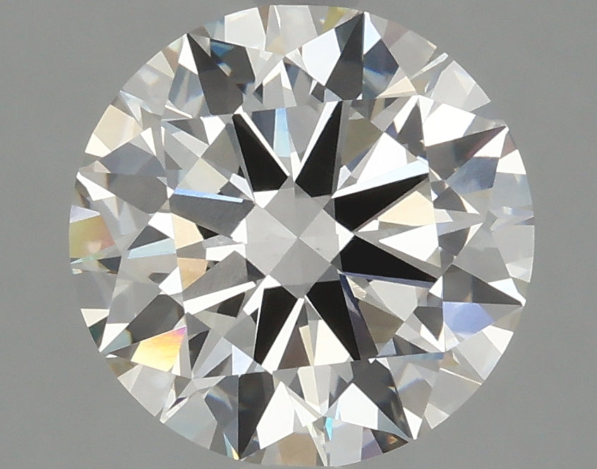 OROLEV Lab Grown Diamond Round Brilliant 3.09 Carats - Certification No.628479187