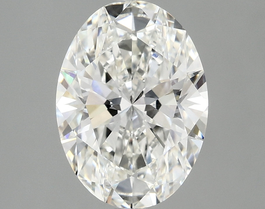 OROLEV Lab Grown Diamond Oval 2.57 Carats - Certification No.760575492