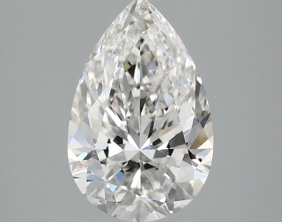 OROLEV Lab Grown Diamond Pear 2.1 Carats - Certification No.774689959