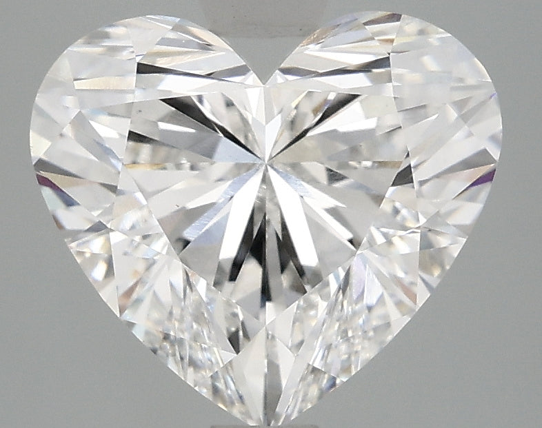 OROLEV Lab Grown Diamond Heart 3.1 Carats - Certification No.708563388